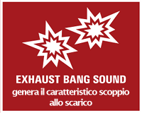 Generazione degli scoppi allo scarico o exhaust bang sound